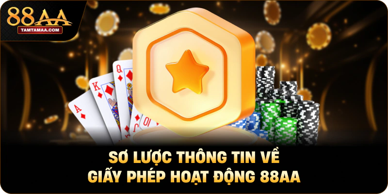 Sơ lược thông tin về giấy phép hoạt động 88AA